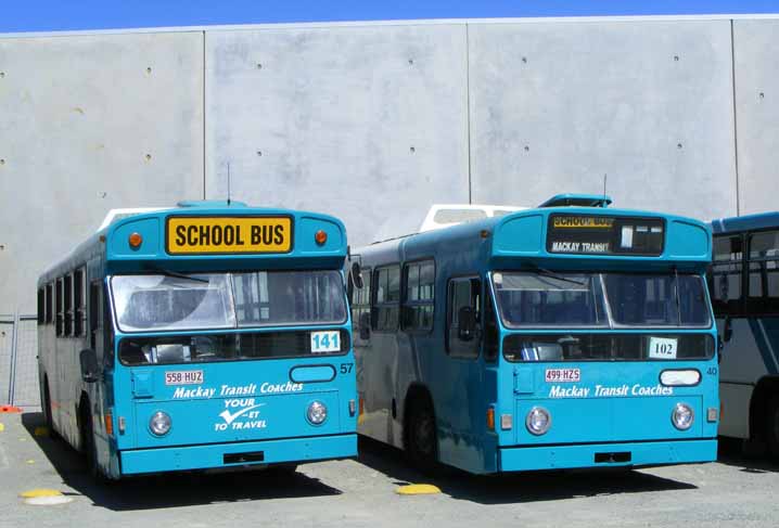 Mackay Transit MAN SL200 Denning 57 & 40